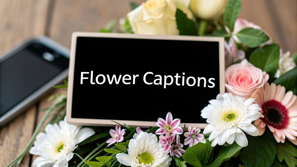 8 Types of Flowers Caption Instagram Posts for 2025