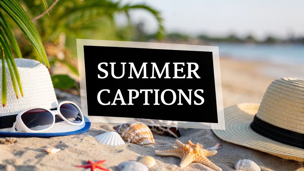 9 Sizzling Captions for Summer Posts in 2025