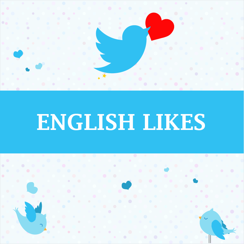 English Twitter Likes